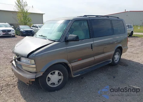 2000 Chevrolet Astro from USA, damaged, VIN 1GNEL19W2YB164206